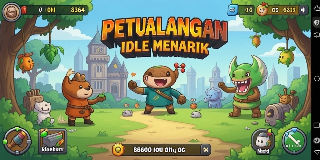 Tampilan gameplay dari 8364 yang menarik dan dinamis.