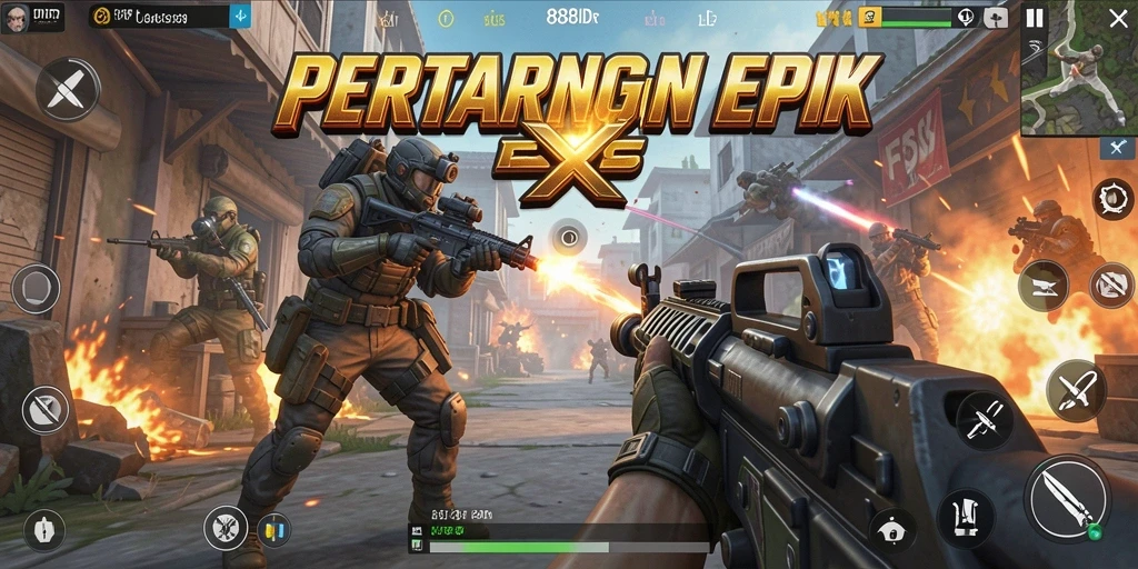 Gameplay seru dengan grafis yang memukau di 888IDR.