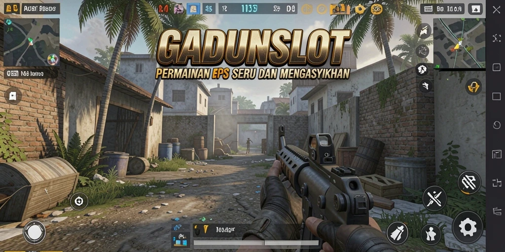 Screenshot gameplay GADUNSLOT yang menampilkan aksi seru.