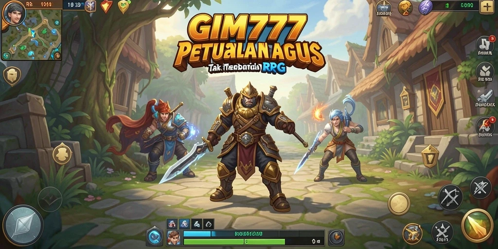 Gameplay seru RPG dengan grafis menakjubkan dan petualangan mendebarkan.