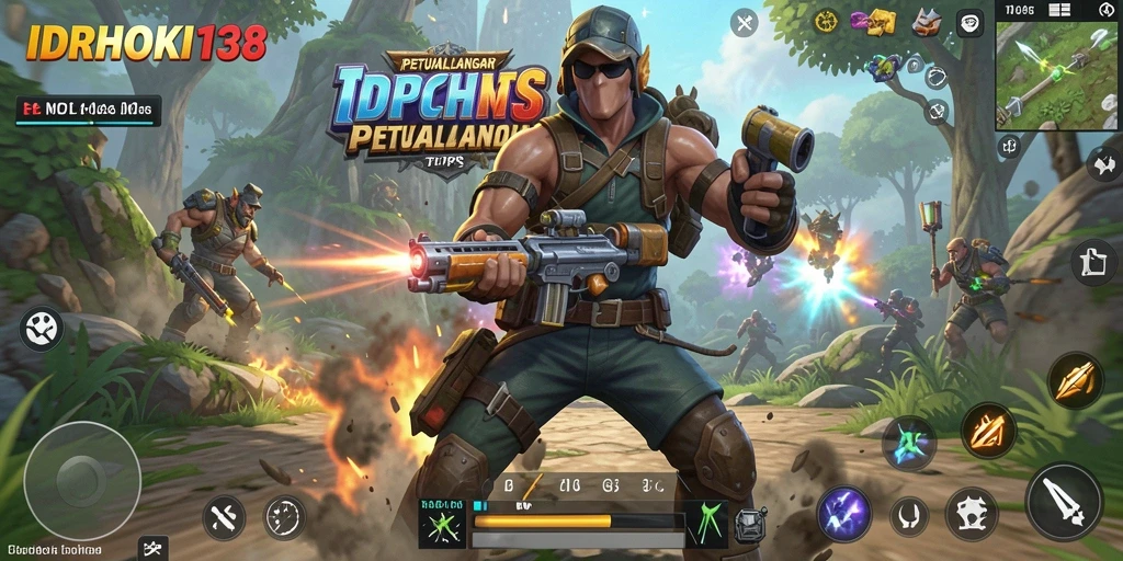 Tampilan gameplay seru di IDRHOKI138 dengan aksi yang mendebarkan.