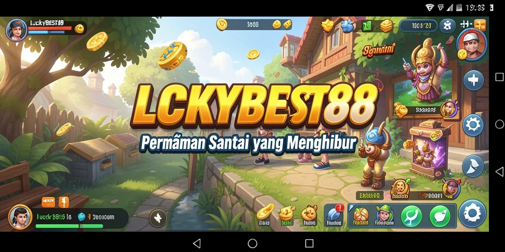Tampilan gameplay menarik LUCKYBEST88 yang seru dan menghibur.