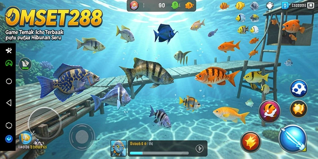 Gameplay seru menembak ikan dengan grafis yang menarik di OMSET288.