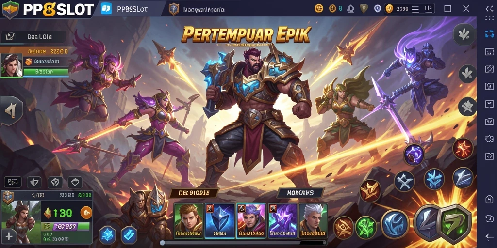 Gameplay seru dan mendebarkan dalam PP8SLOT, tunjukkan keterampilanmu!