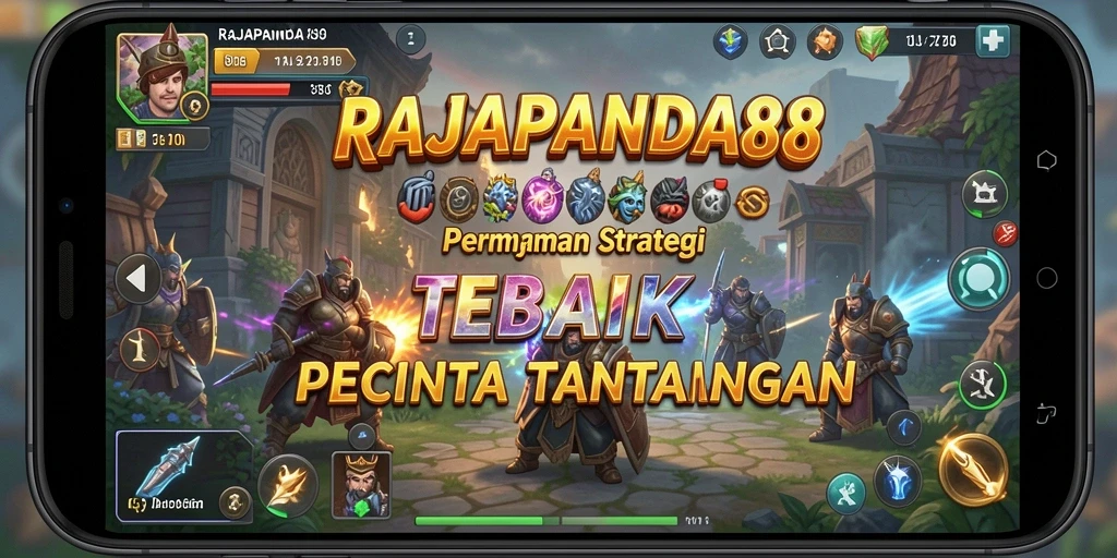 Tampilan gameplay menarik dalam RAJAPANDA88 yang menuntut strategi cerdas.