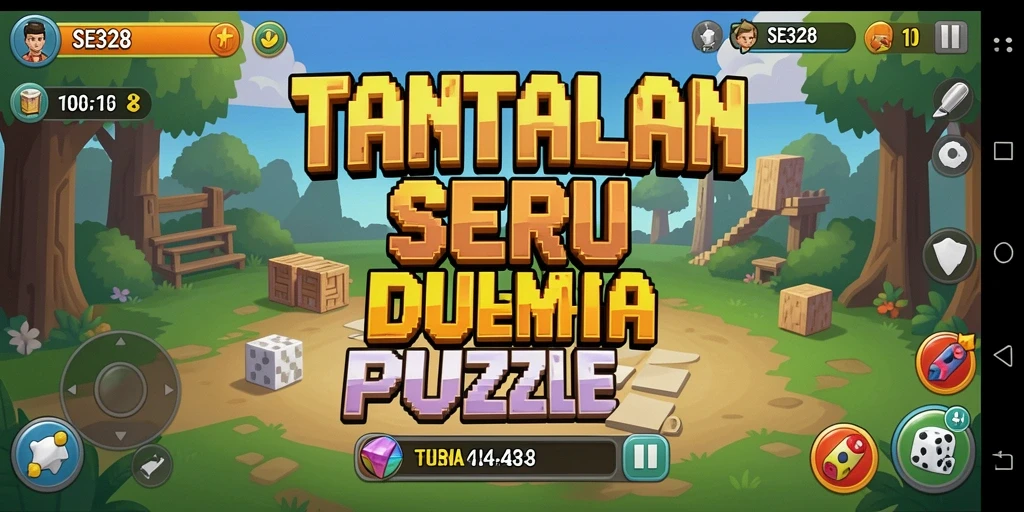 Tampilan gameplay SE328 yang penuh warna dan menantang.