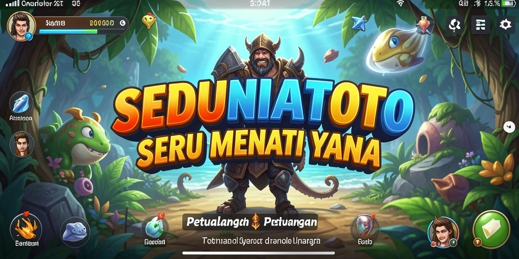 Gameplay menarik dari SEDUNIATOTO yang penuh petualangan.